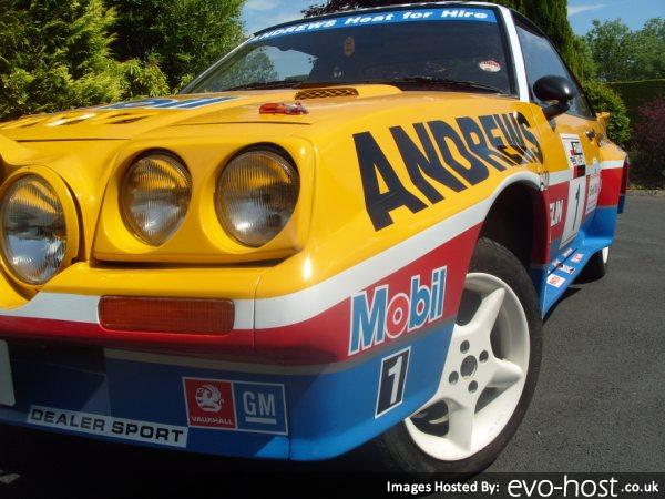 Diecast model cars Opel Manta B 1/43 Hachette B 400 No.6 Philips Rally Ville de Llanes 1986