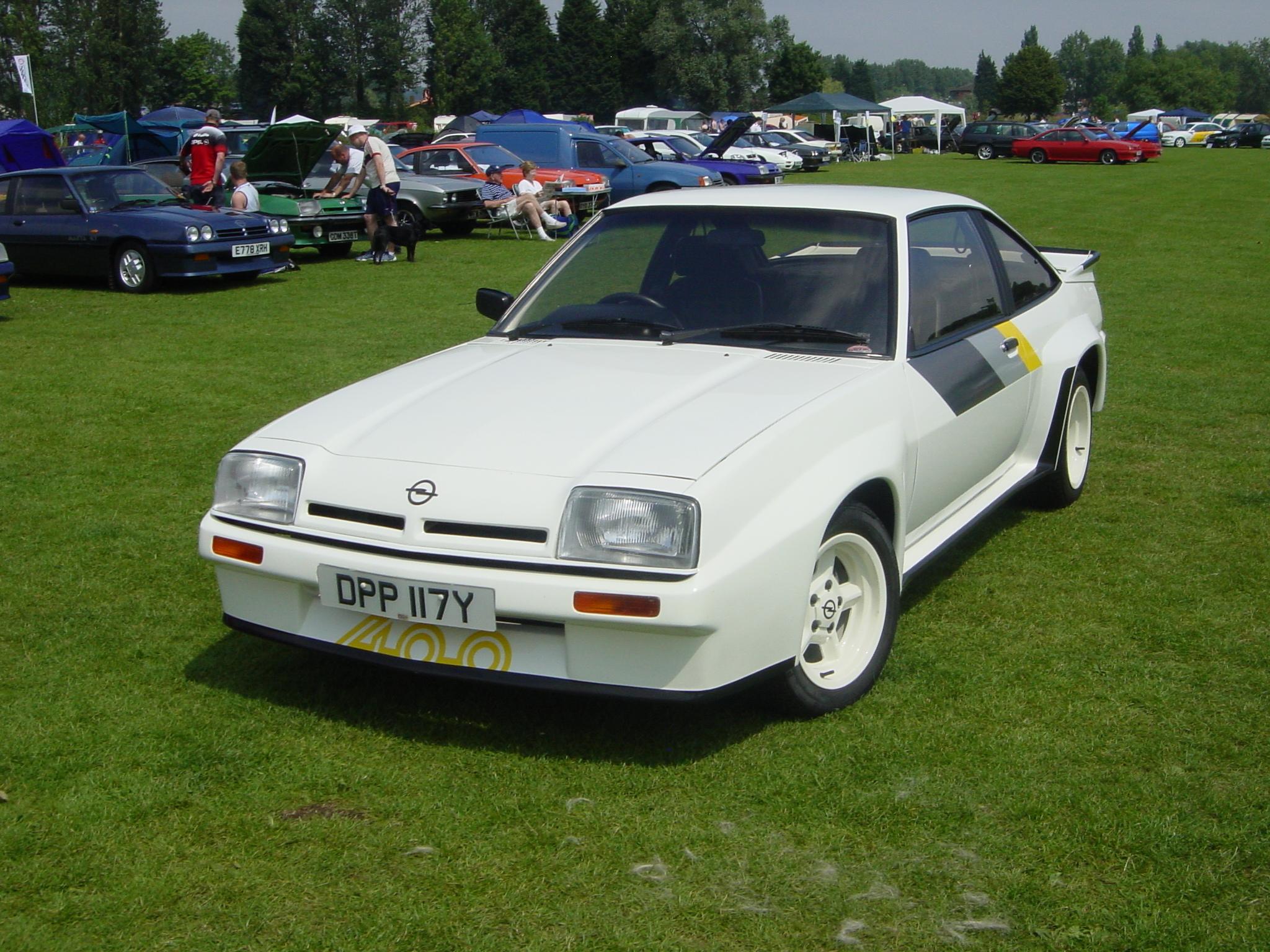 Opel Manta B 400 (1981-84) - Opel Mantas - Opel Manta Owners Club