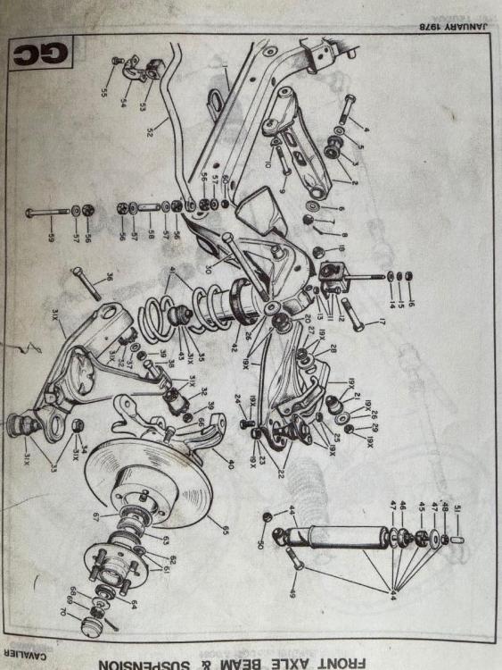 Front Suspension Manta B - Basic Tech help - Opel Manta Owners Club